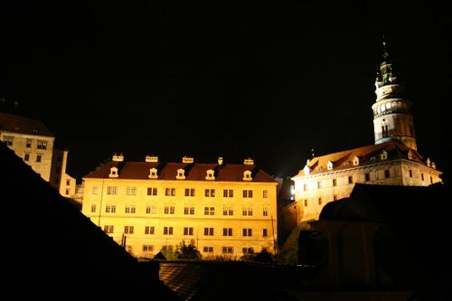 The Castle by night